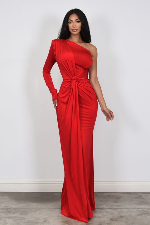 Vestido una manga licra