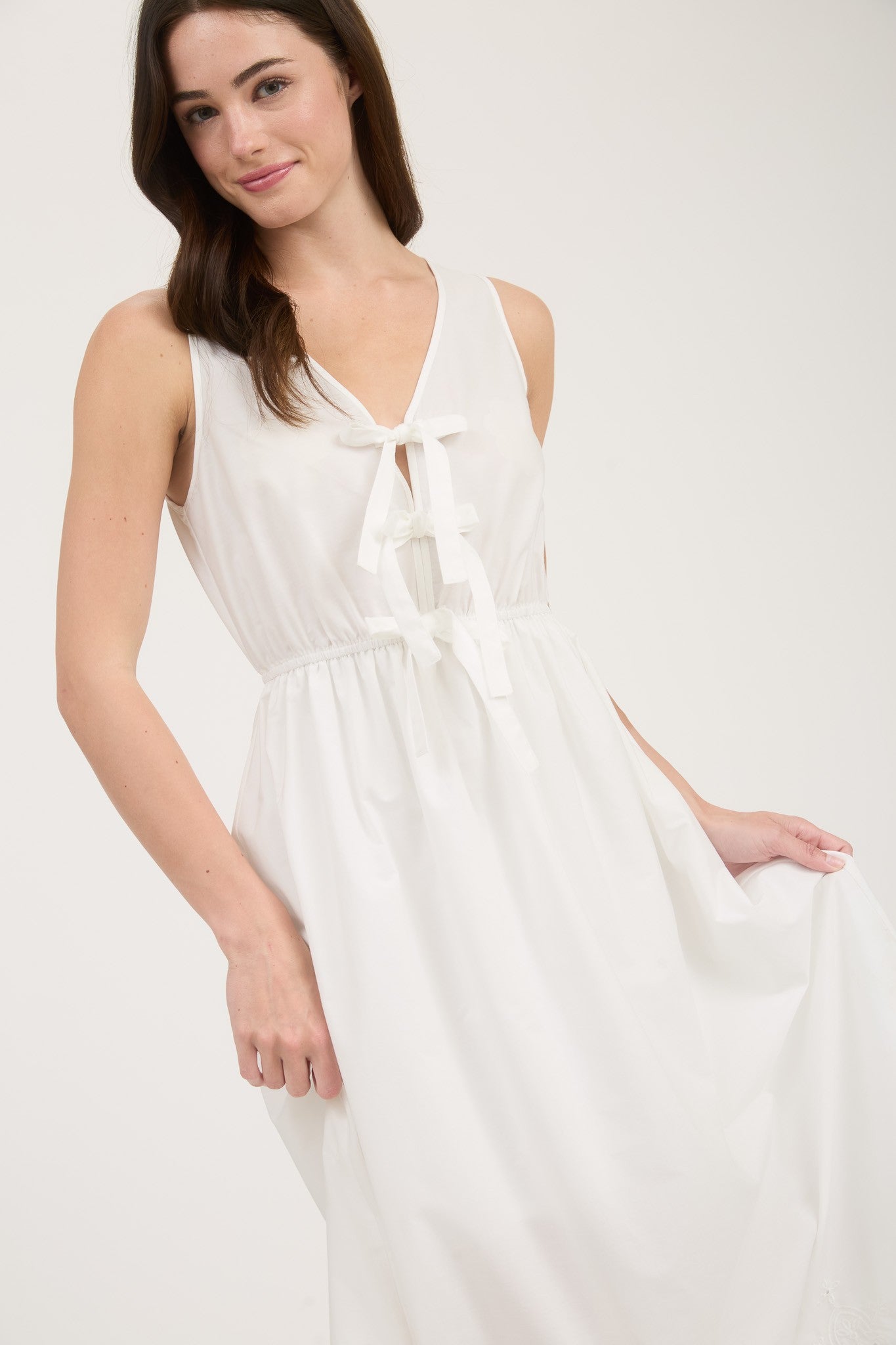 Vestido moños