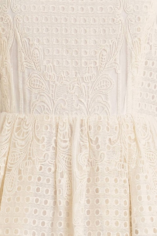 Vestido encaje