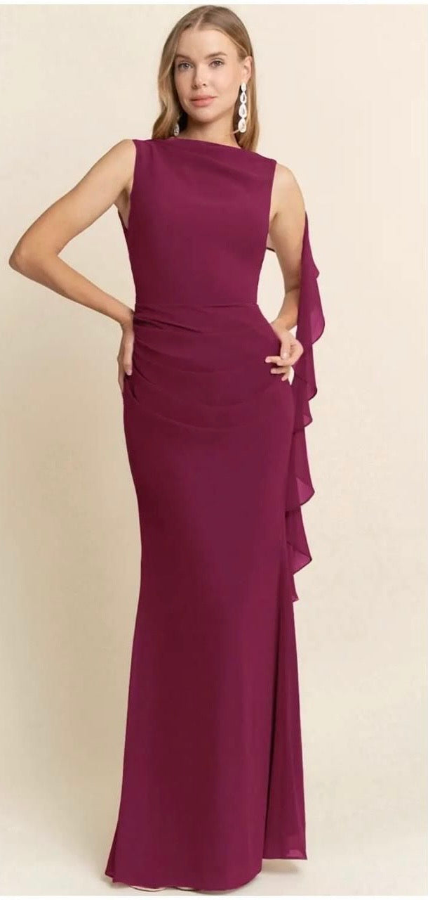 Vestido escote espalda