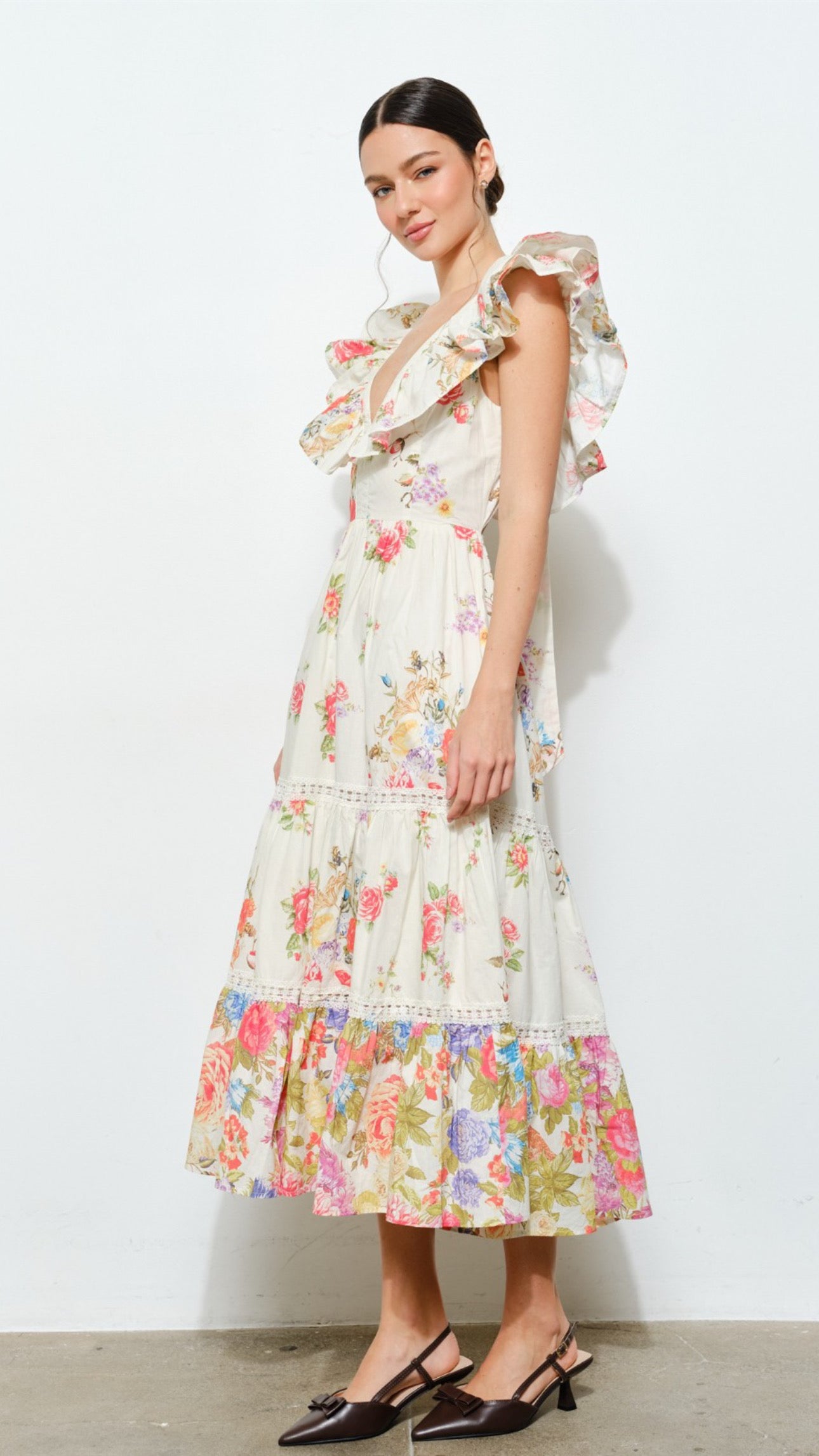 Vestido floreado