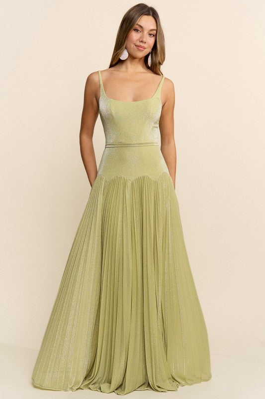 Vestido plisado