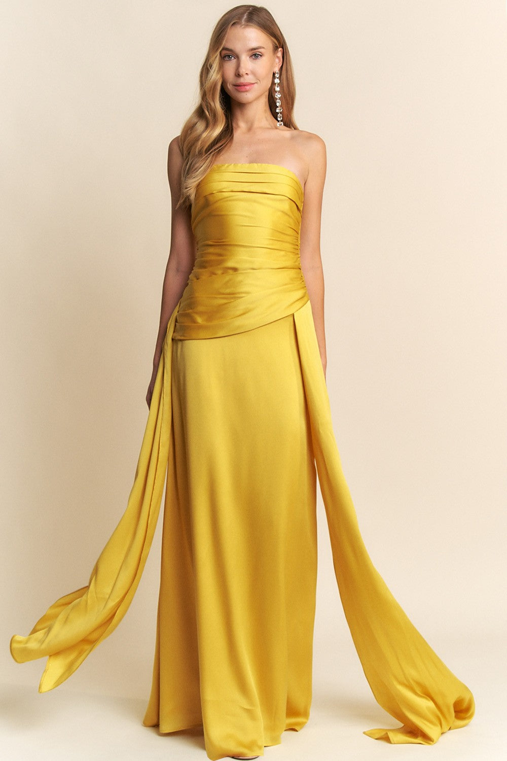 Vestido strapples