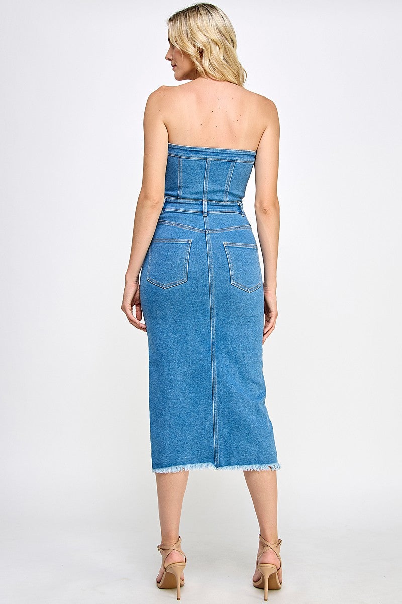 Vestido denim