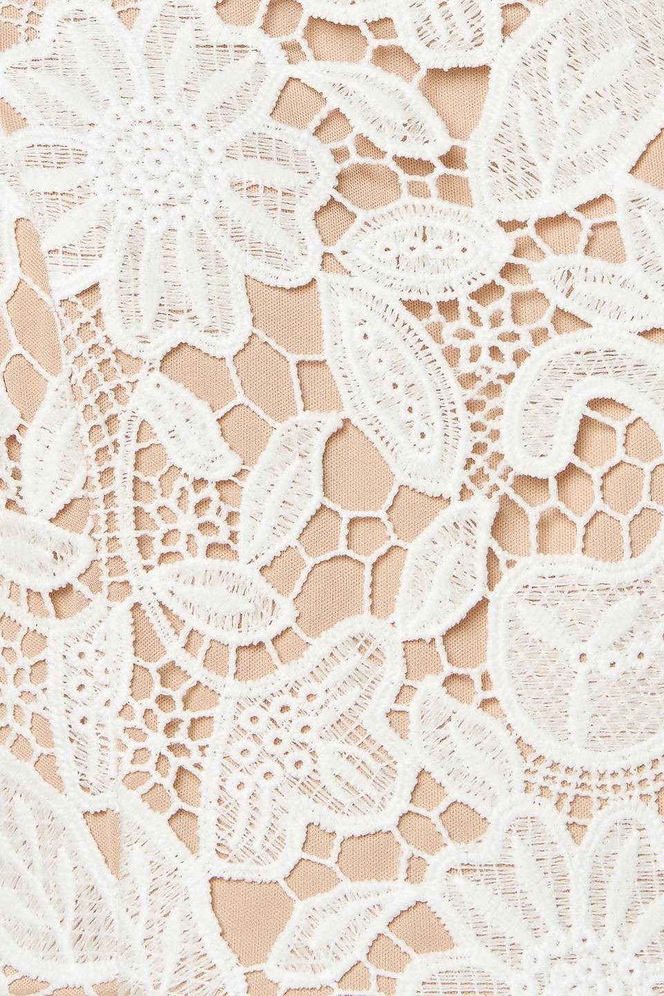 Vestido encaje halter