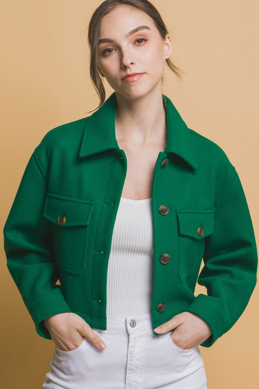 Chaqueta verde