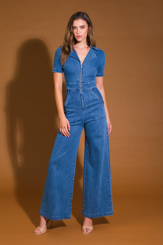 Palazzo denim