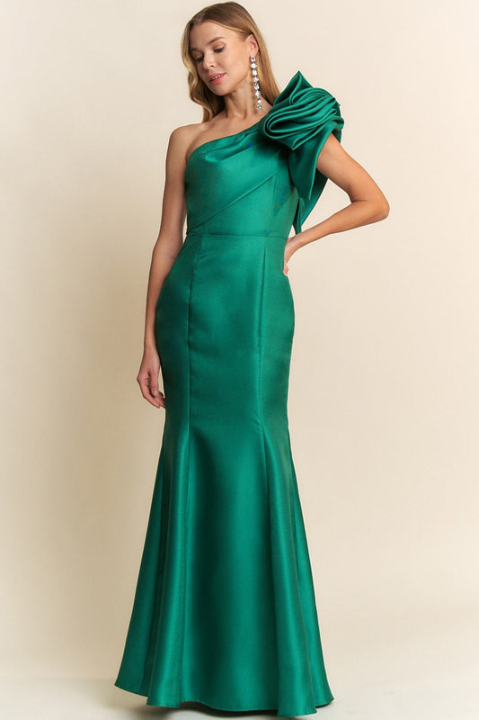 Vestido una manga flor