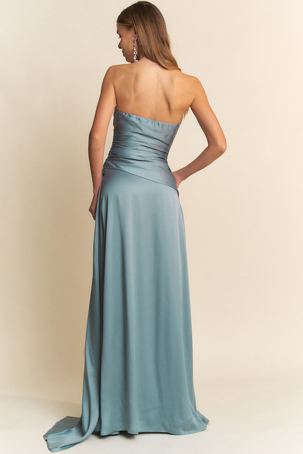 Vestido strapples