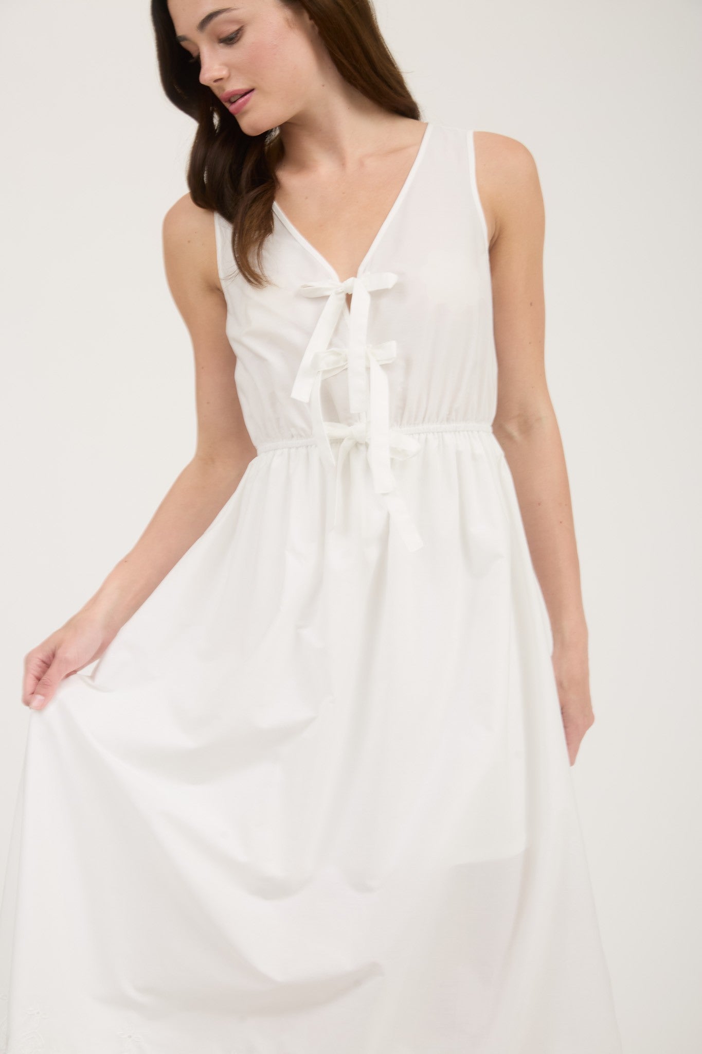 Vestido moños