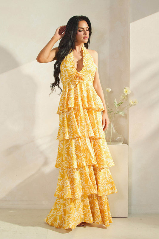 Vestido olanes halter