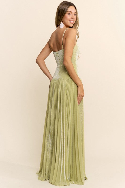 Vestido plisado