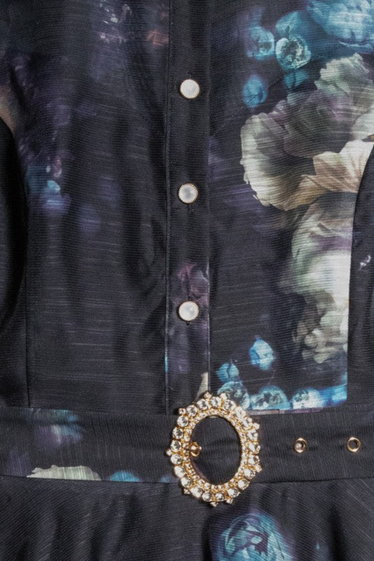 Vestido con cinto