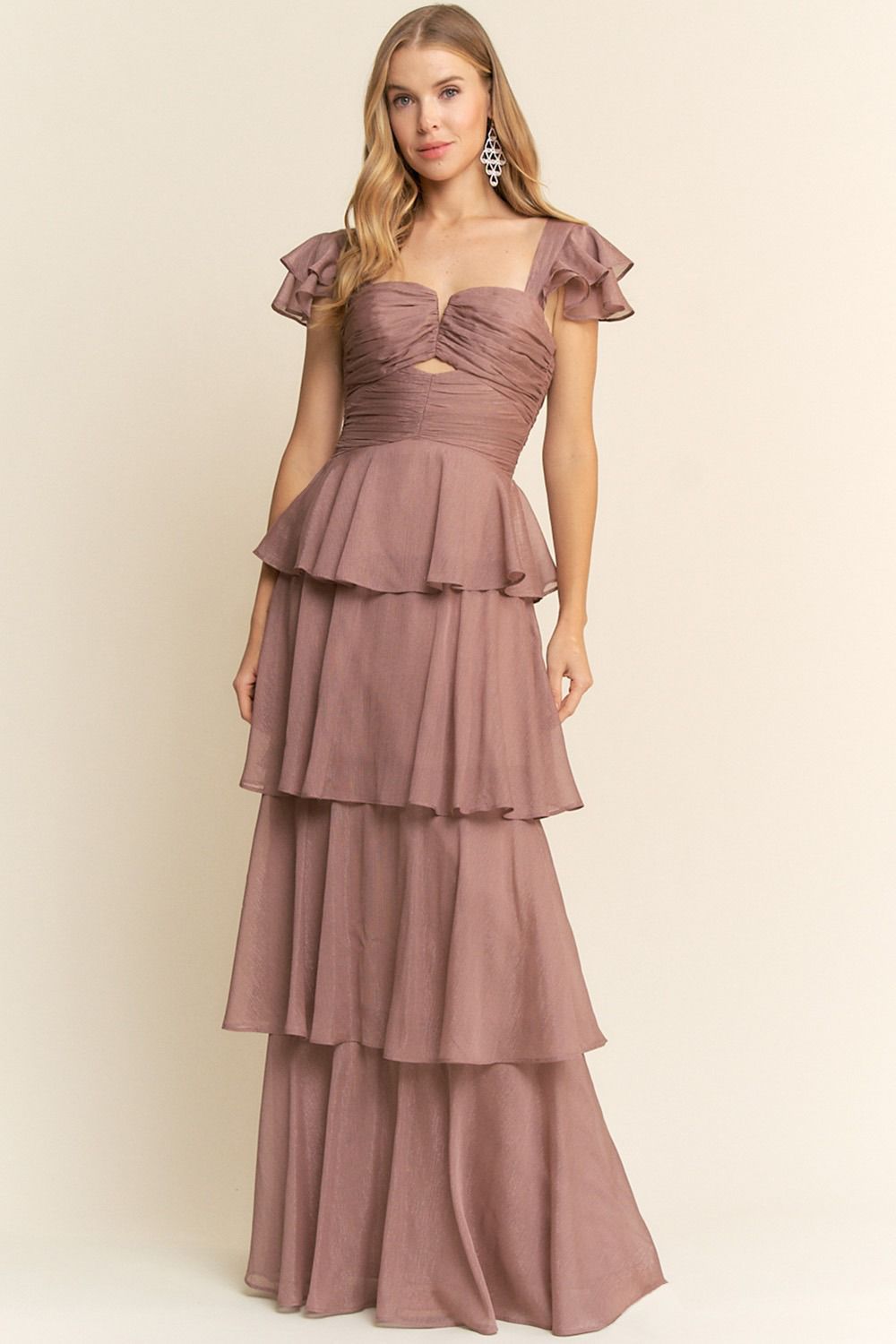 Vestido holanes en capas