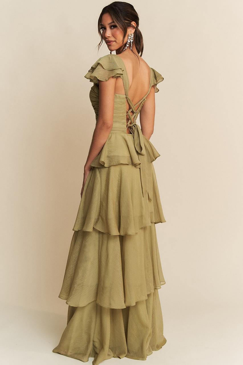 Vestido holanes en capas