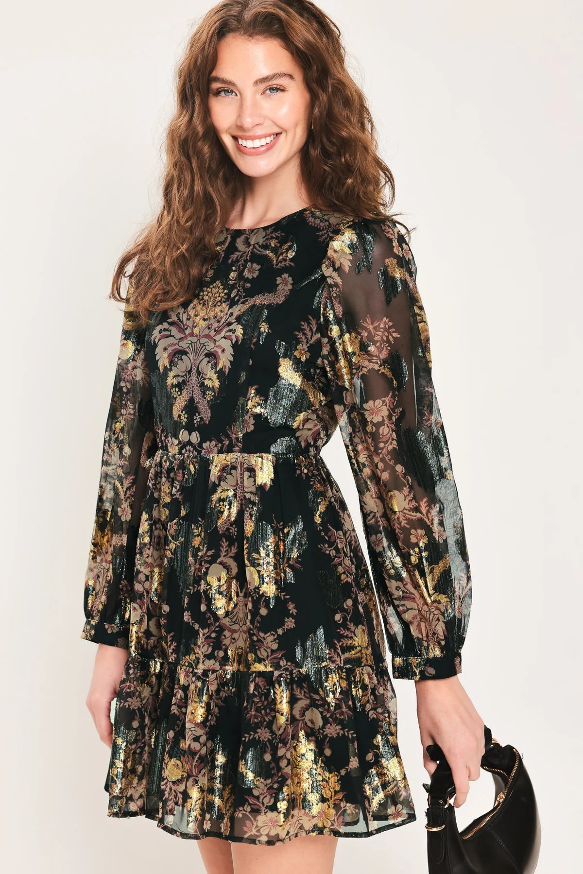 Vestido metálico