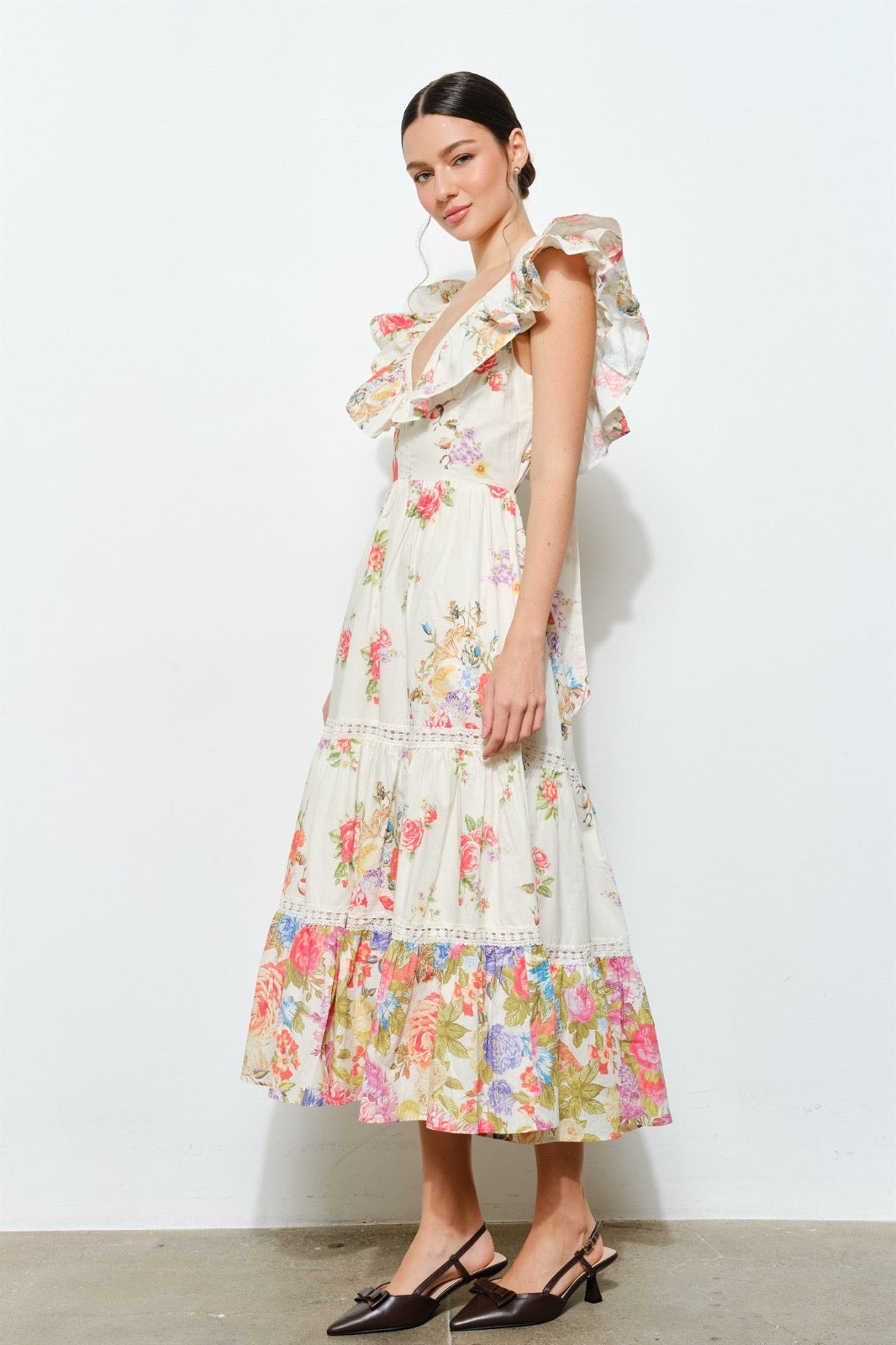 Vestido floreado