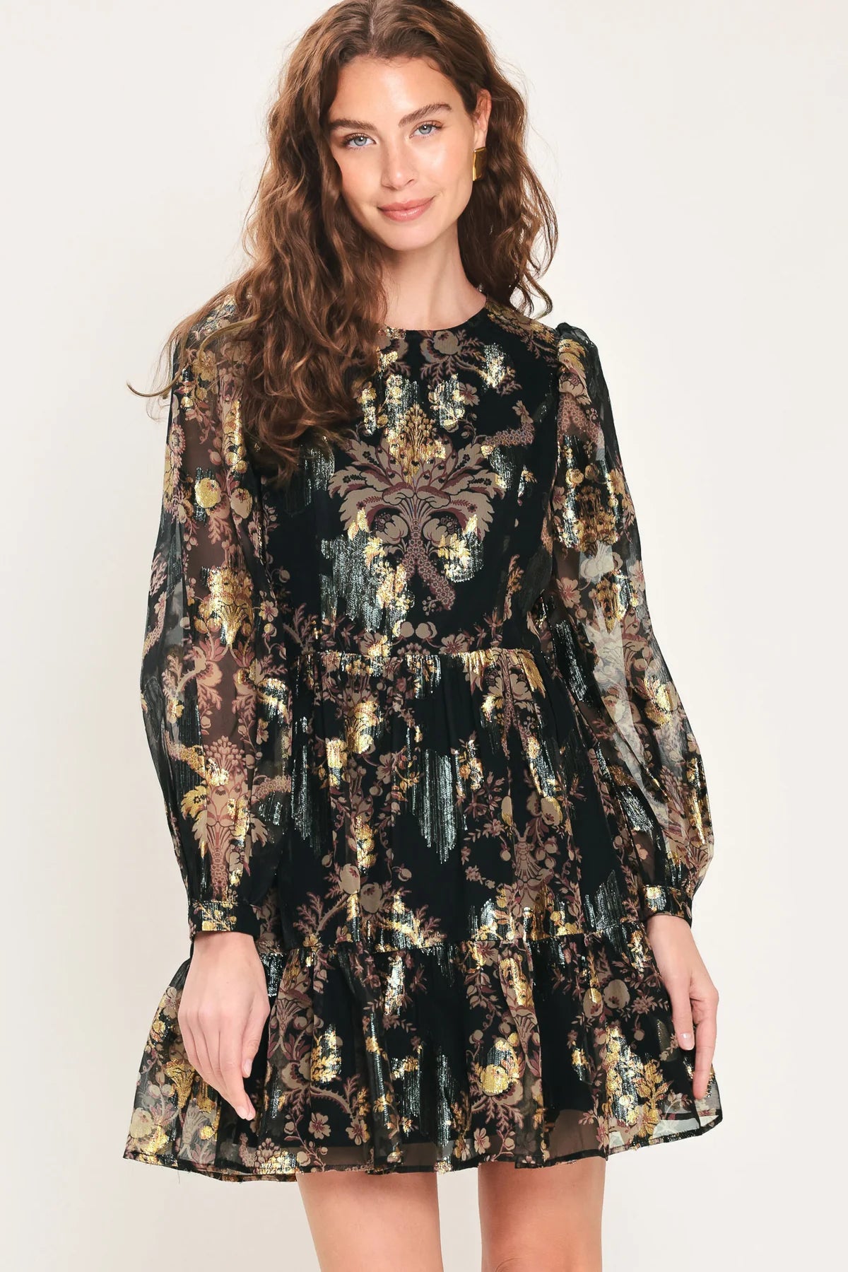 Vestido metálico