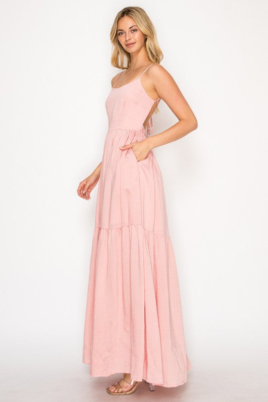 Vestido sin espalda