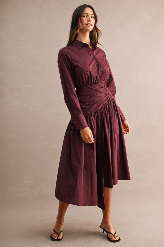 Vestido popelina