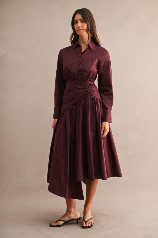 Vestido popelina