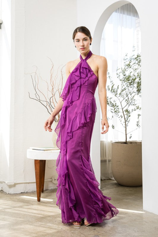 Vestido Olanes diagonal