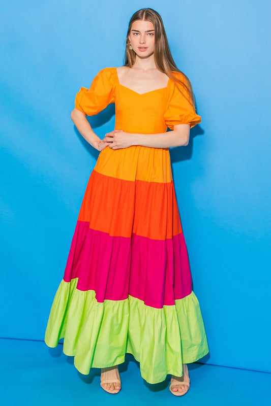 Vestido colores