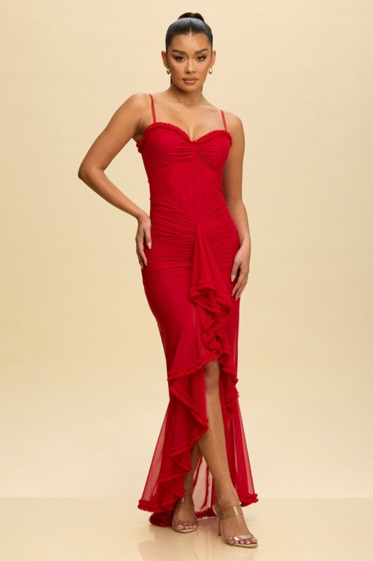 Vestido drapeado