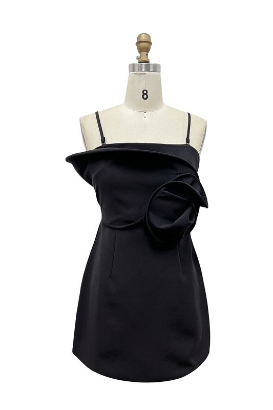 Vestido con flor
