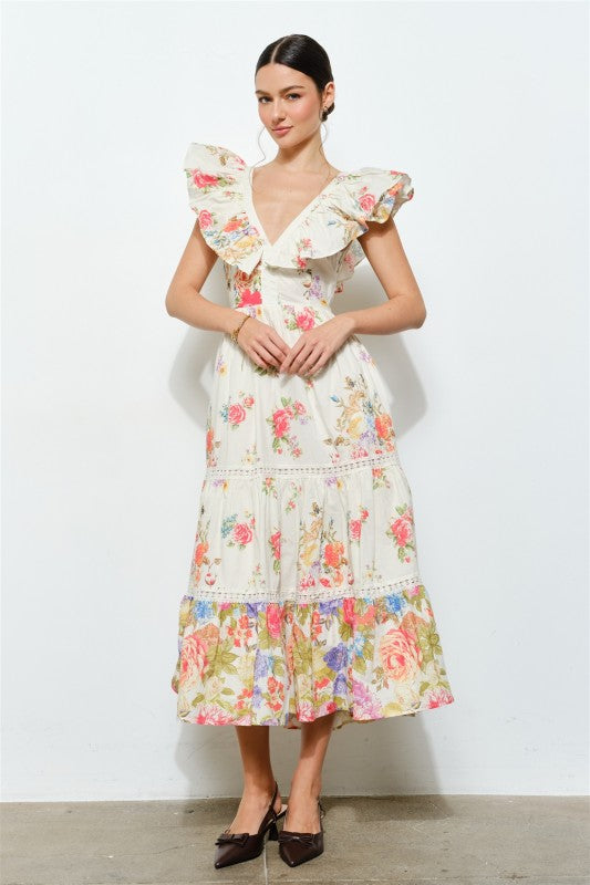 Vestido floreado