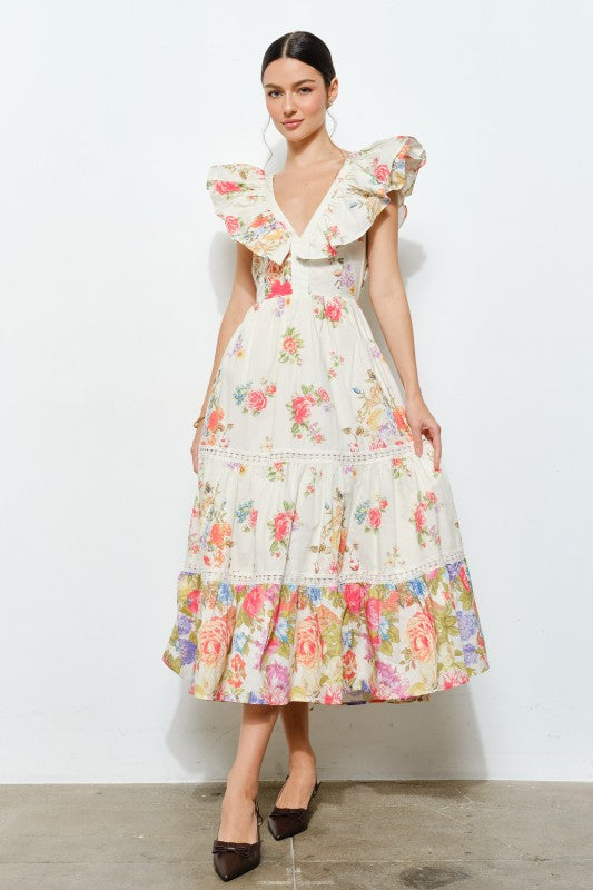 Vestido floreado