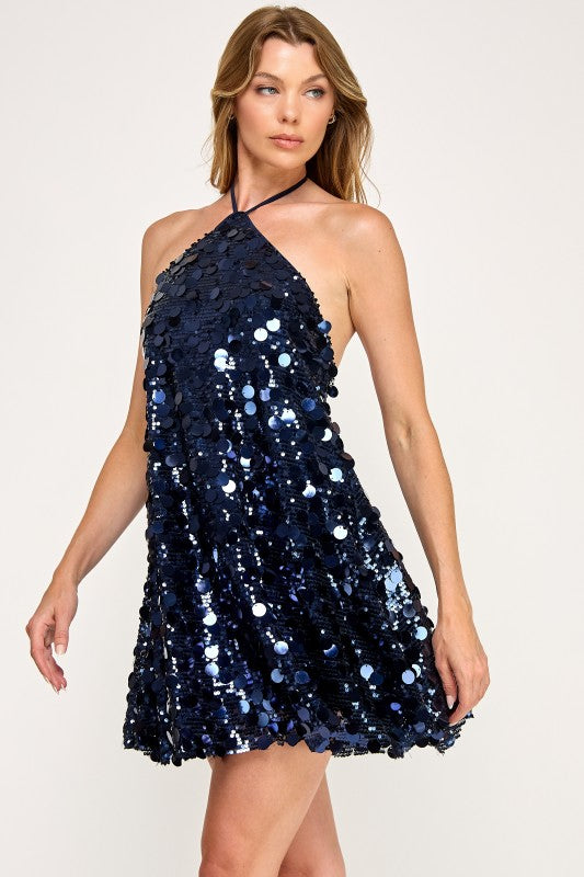 Vestido lentejuelas