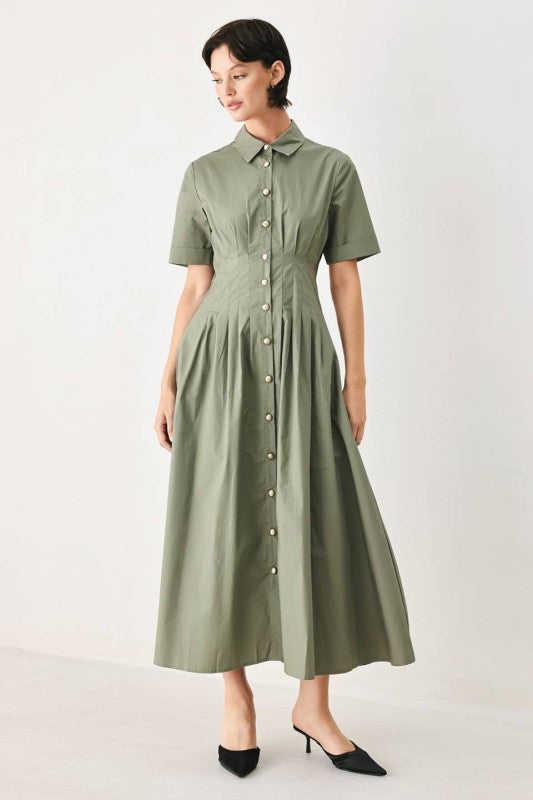 Vestido botones