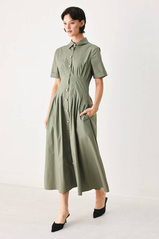Vestido botones