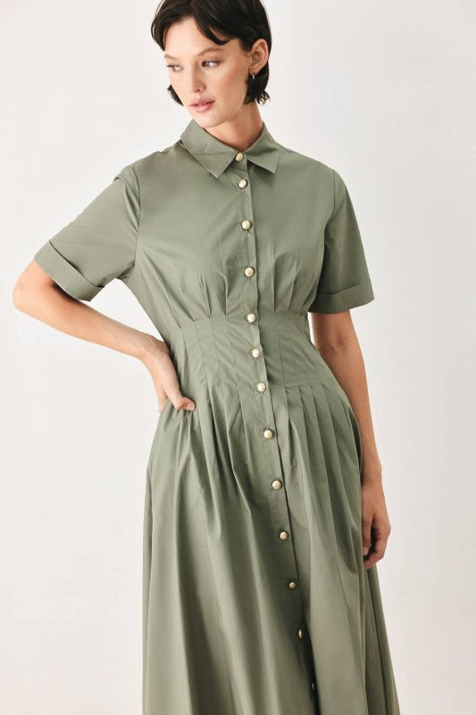 Vestido botones