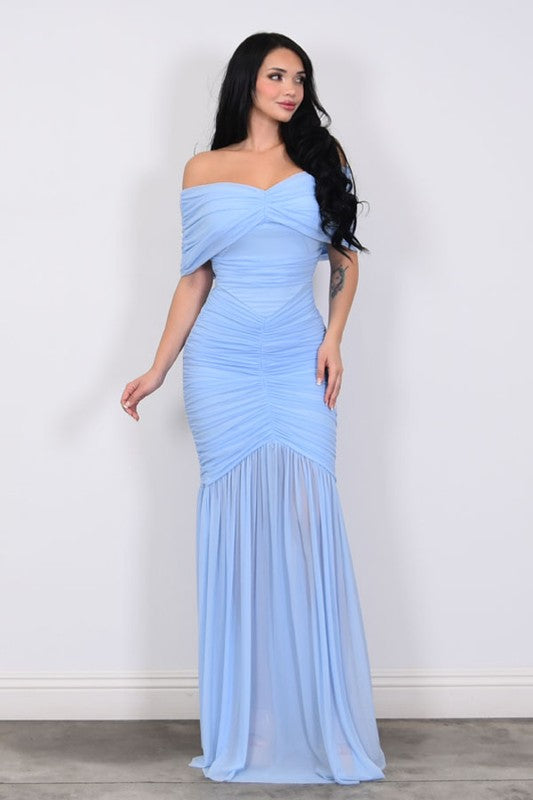 Vestido drapeado