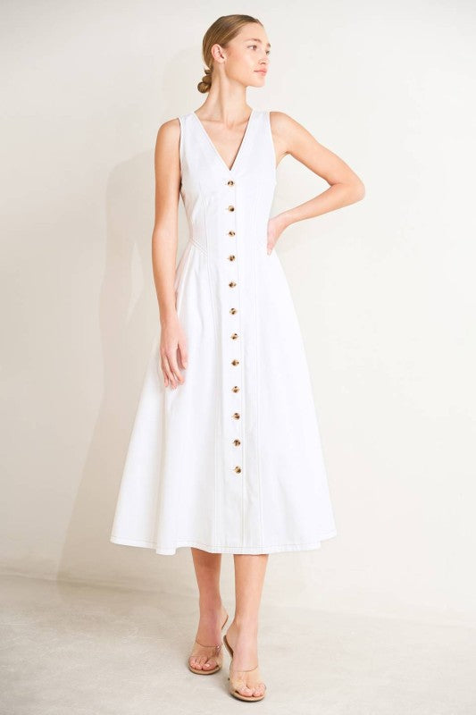 Vestido botones