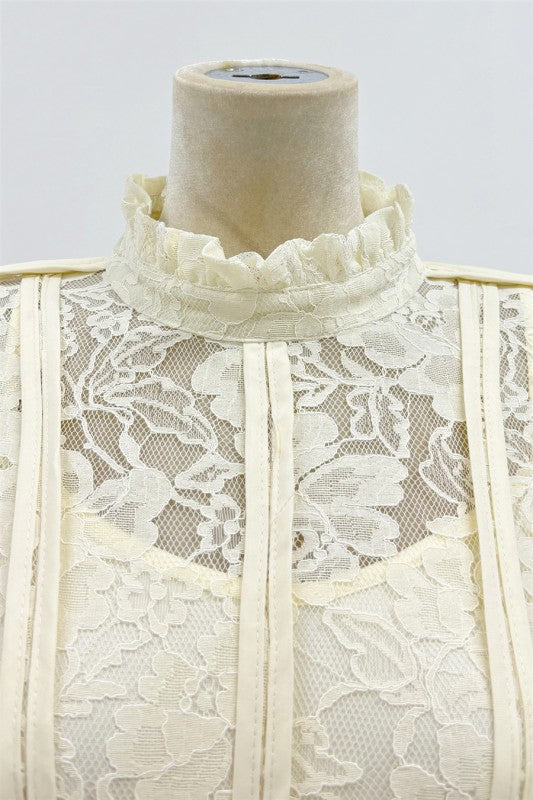 Vestido encaje