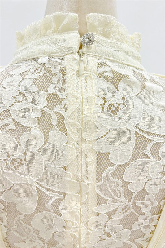 Vestido encaje
