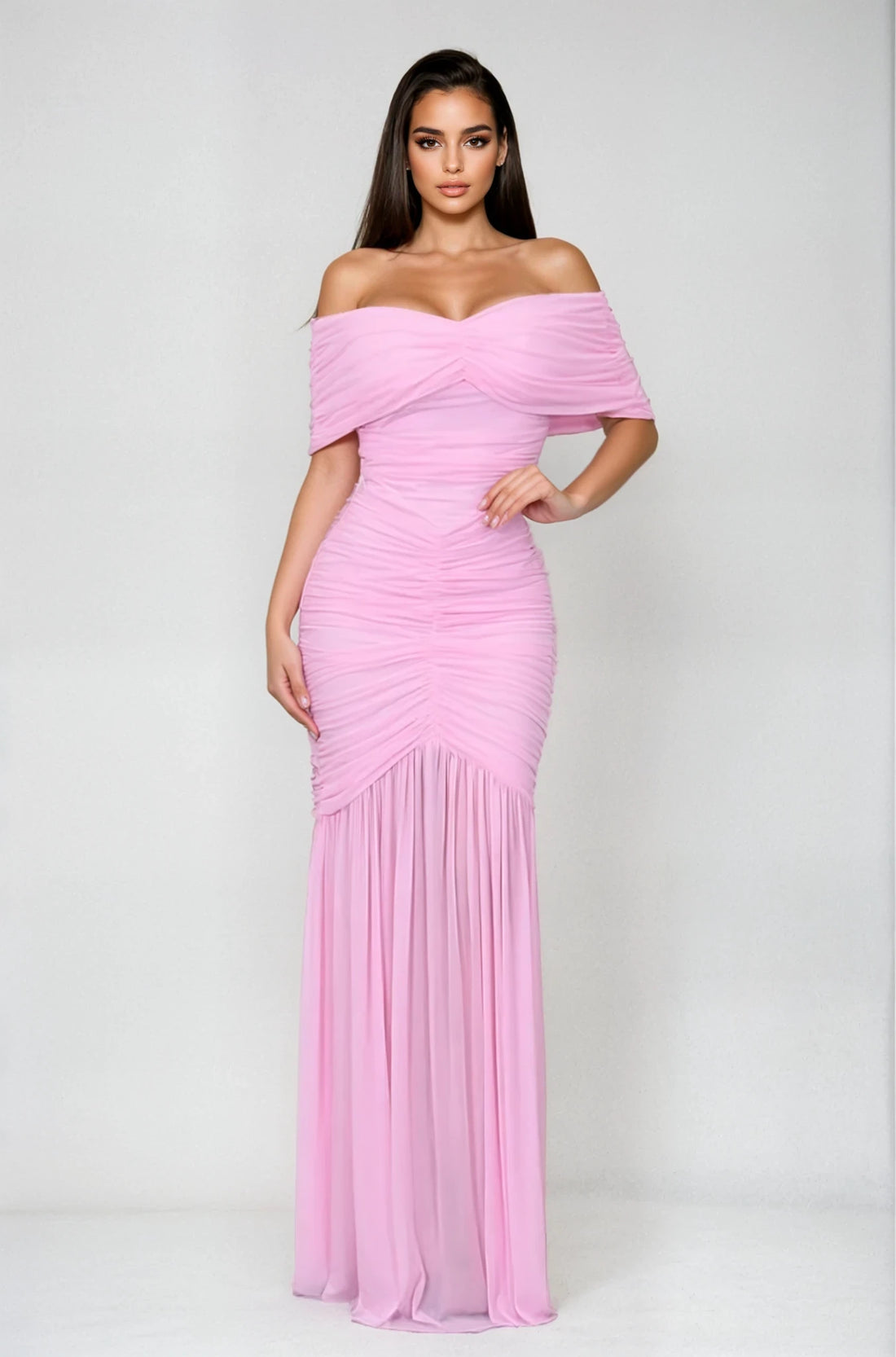 Vestido drapeado