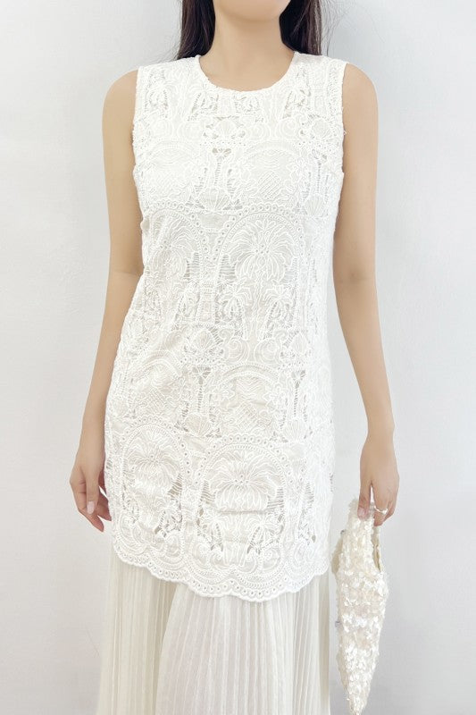 Vestido plisado