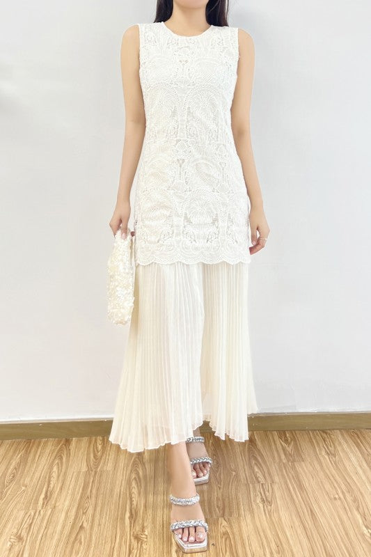 Vestido plisado