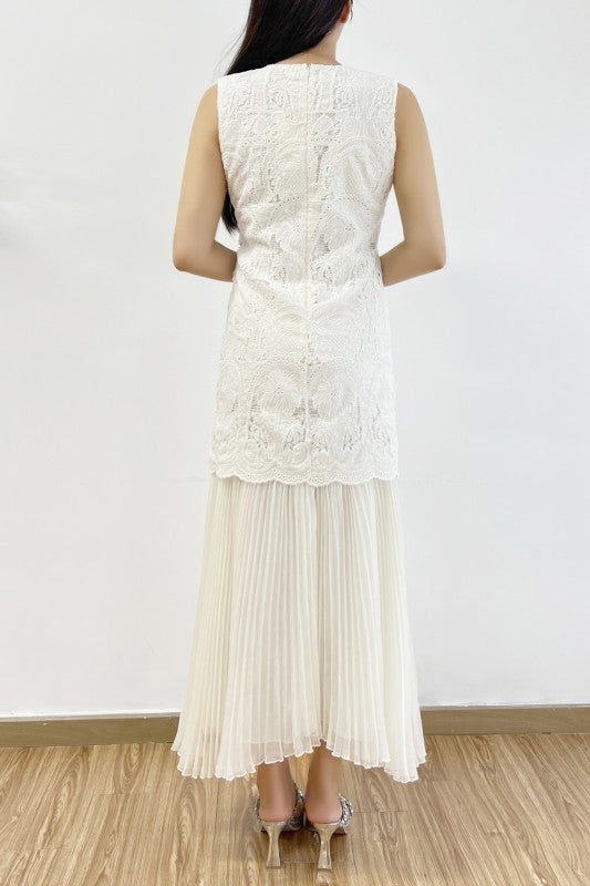 Vestido plisado