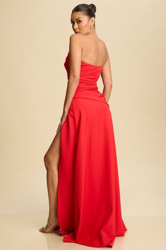 Vestido abertura