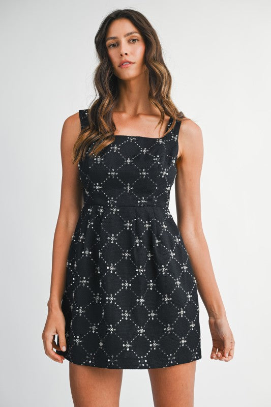 Vestido pedrería