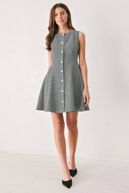 Vestido tweed