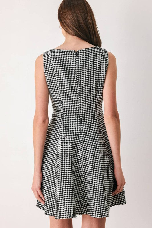 Vestido tweed