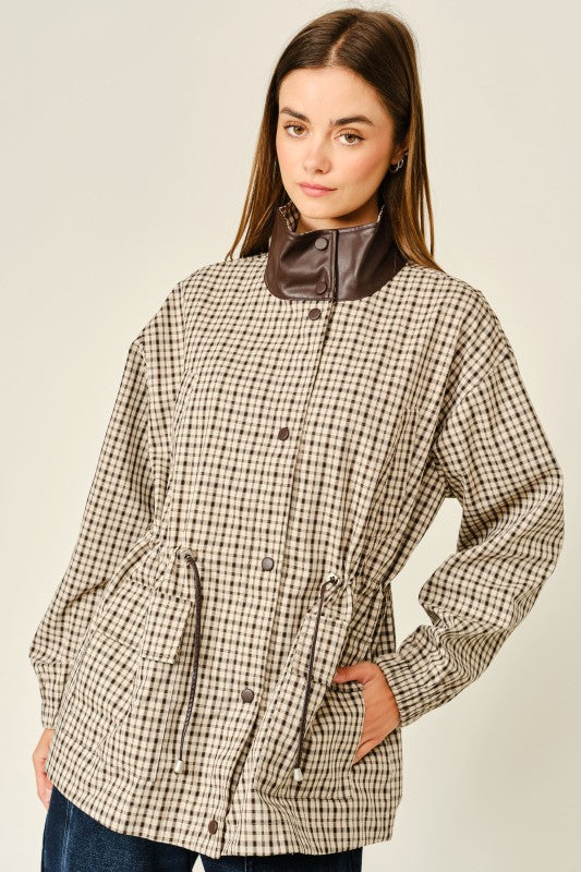 Chaqueta cuadros