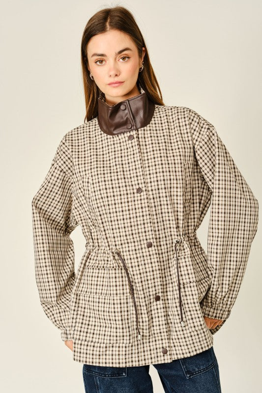 Chaqueta cuadros
