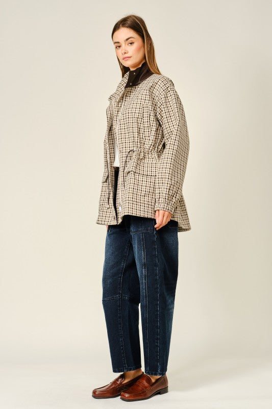 Chaqueta cuadros